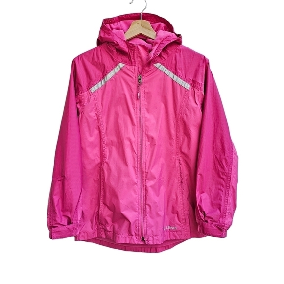 L.L. Bean Other - L.L.Bean Pink Jacket, Light Fleece Lining, Size Small (Women) Large (Girl)